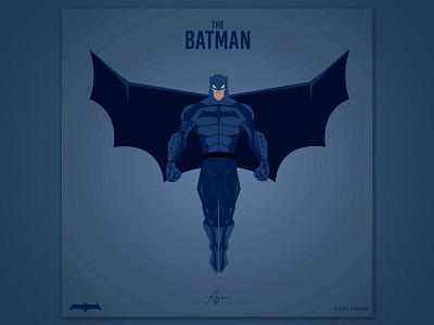 The BATMAN batman dc dceu deisgn digitalart illustration illustration art illustrator