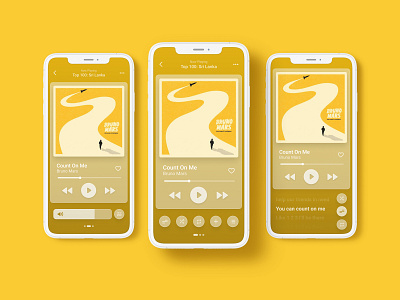 Music Player UI Concept Design