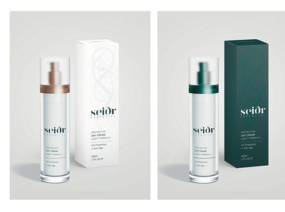 Seidr Products branding clean cosmetics cosmetics product elegant logo application luxury minimal norway teal green