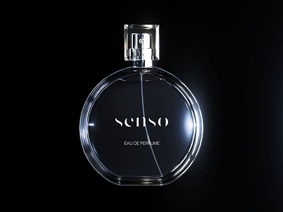 Senso - Packaging branding clean elegant logo application luxury minimal perfume perfume bottle perfume logo