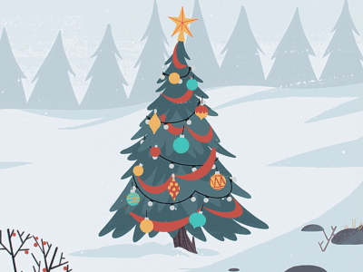 Christmas Tree 2d christmas tree