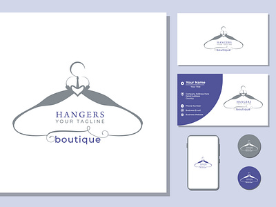 Hanger logo for boutique