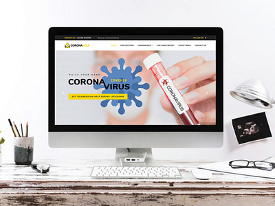 Website Development for Corona Help web design website website development