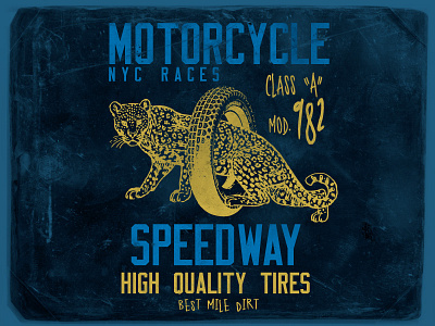 Motorcycle bikers cheeta danilo de donno fashion graphic leopard motorcycle print apparel races speedway tires wheels