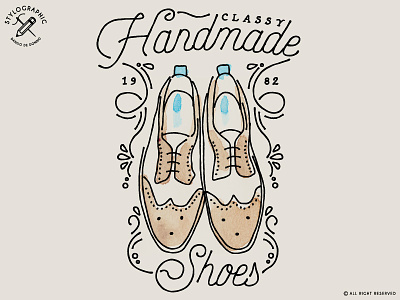 Handmade Shoes accessories classy drawing elegant gentle gentleman handmade luxury menswear painting poster shoes