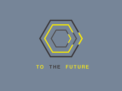 To The Future - Logo Concept advertising alternate branding colors concept concept design concept logo design future hexagon hexagon logo logo modern modern design modern logo vector