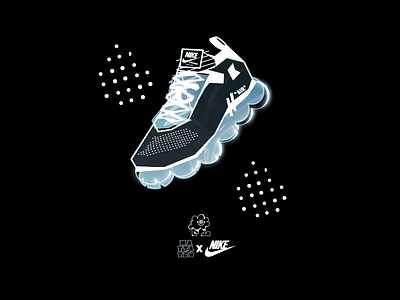 Nike VaporMax Artwork animation branding graphic design illustration logo motion graphics nike sneakers vector