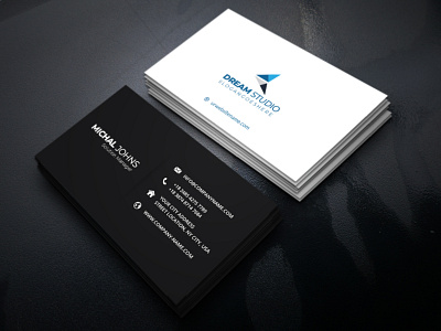 unique, creative, modern, professional business card design