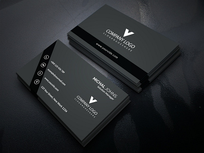 Unique Creative Modern Professional Business Card Design By Shifat Sarkar On Dribbble