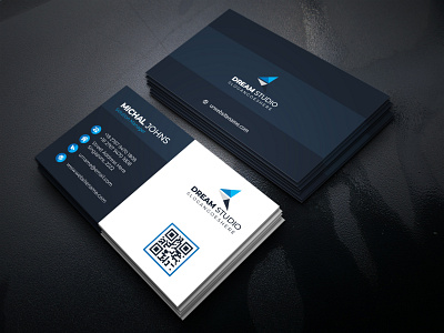 unique, creative, modern, professional business card design