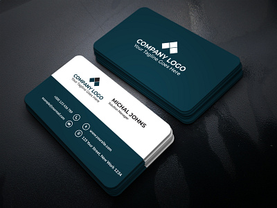 unique, creative, modern, professional business card design