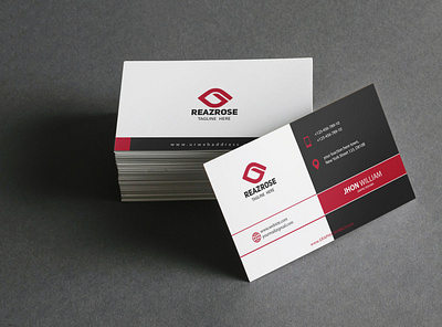 Professional Business Card Design adobe illustrator adobe photoshop business card business card design card design custom design logo design mockup mockup design photoshop