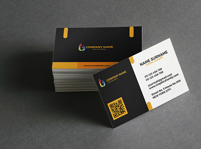 Professional Business Card Design adobe illustrator adobe photoshop business card business card design custom illustrator mockup mockup design mockup template photoshop