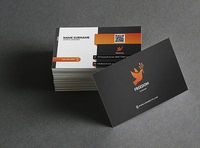 Professional Business Card Design adobe illustrator adobe photoshop business card design card card design design illustrator mockup mockup design photosop poster