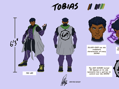 Tobias Character Sheet