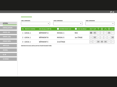 Technical UI