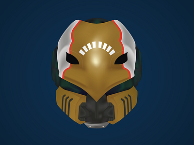 Celestial Nighthawk design destiny helmet illustration video games