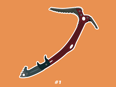 Weapons- #1 Tomb Raider: Pickaxe croft gaming illustration lara croft pickaxe raider tomb tomb raider video game weapon