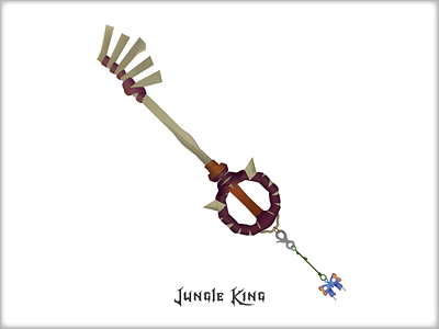 Jungle King—Kingdom Hearts disney hearts jungle jungle king key key blade keyblade kingdom hearts mickey sora square enix tarzan