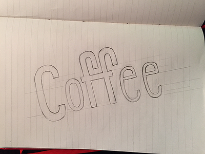 Day 004- Coffee coffee hand hand drawn hand lettered hand lettering lettered lettering letters type typography