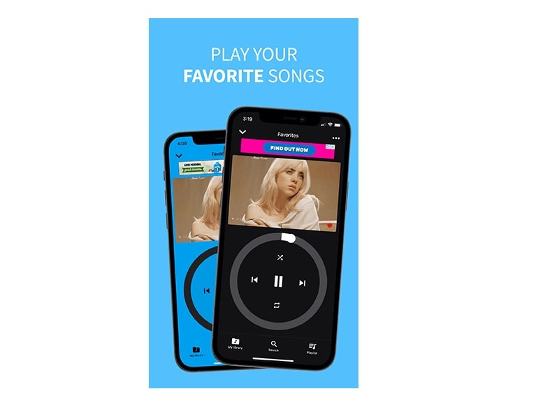 Best Free Music Player App Online for iPhone by Trending Music Player