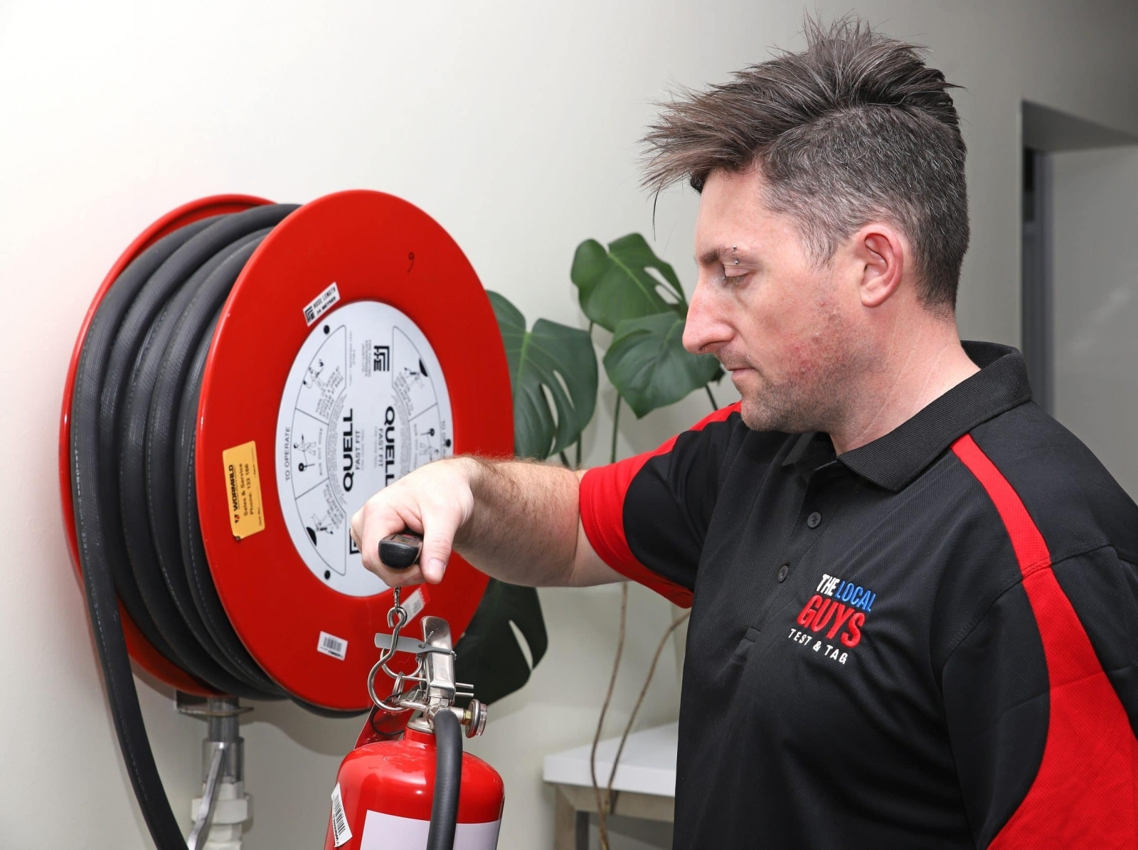 Fire Extinguisher Testing by The Local