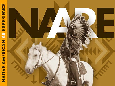 NAARE / Native American AR Experience App ar museum app augmented reality design museum app native american sketch ui ux