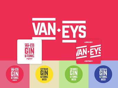Van Eys branding drinks gin tonic