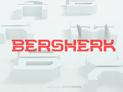 Bersherk Typeface