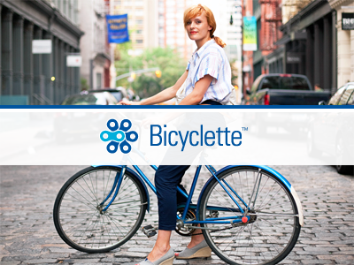 Bicyclette bike fashion logo