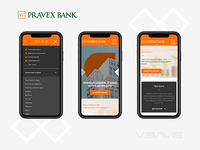 Pravex Bank adaptive bank design development pravex bank ui ux website