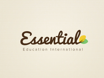Aromatherapy/Essential Oils Education Logo brand brown earthy logo script