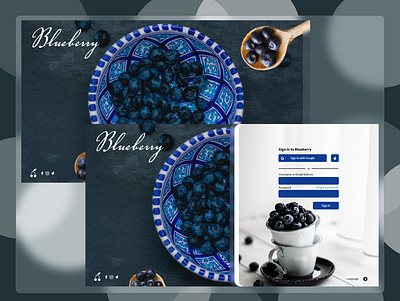 Blueberry design ui ui ux ui design ux web web design website website design