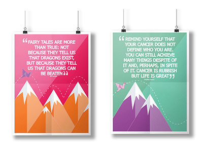 Teenage Cancer Posters graphicdesign illustrations poster