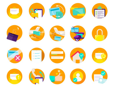 Bank App adobe illustrator app bank app banking branding design icon design icon set iconography icons illustrator vector