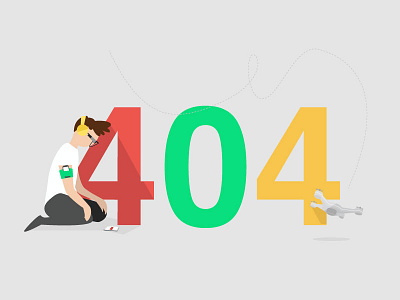 Uups - Goodly adobe illustrator branding character drone error error 404 error page illustration illustrator tech technology vector