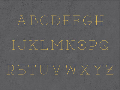 Avec Serif Font alphabet avec serif creative design font serif type typography