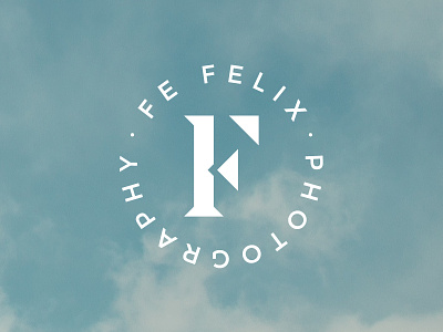 Fe Felix Photography circle circular f fe fe felix logo photography type typography