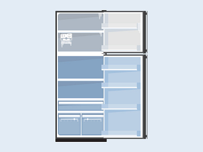 Fridge cold fridge ice icon illustration infographic menards refrigerator