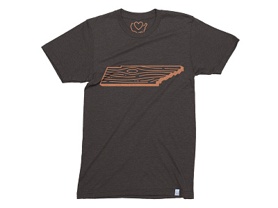 Tennessee Wood apparel contest icon illustration lines nashville shirt t shirt tee tennessee tn wood