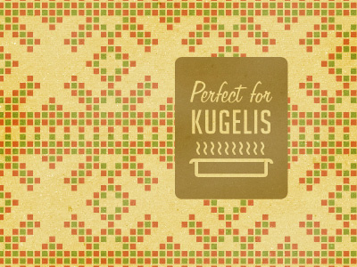 Perfect for Kugelis box home cookin lithuanian packaging pattern