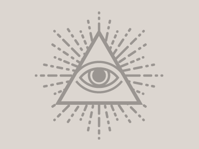All Seeing Eye currency dollar egyptians eye illustration logo masons money occult