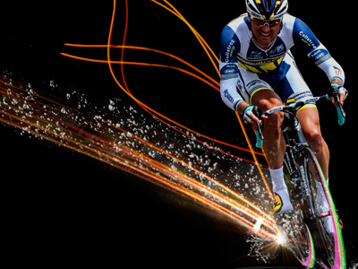Determination, power, movement.. bike bike race digital art lighting effects photoshop