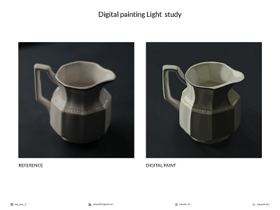 Light study art artwork brushes casestudy design digital digital art digital illustration digital painting digitalart drawing illustration jar light study photoshop realistic shading text