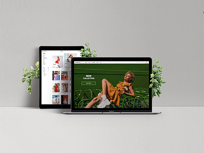 Moonlight Brand — design e-commerce website