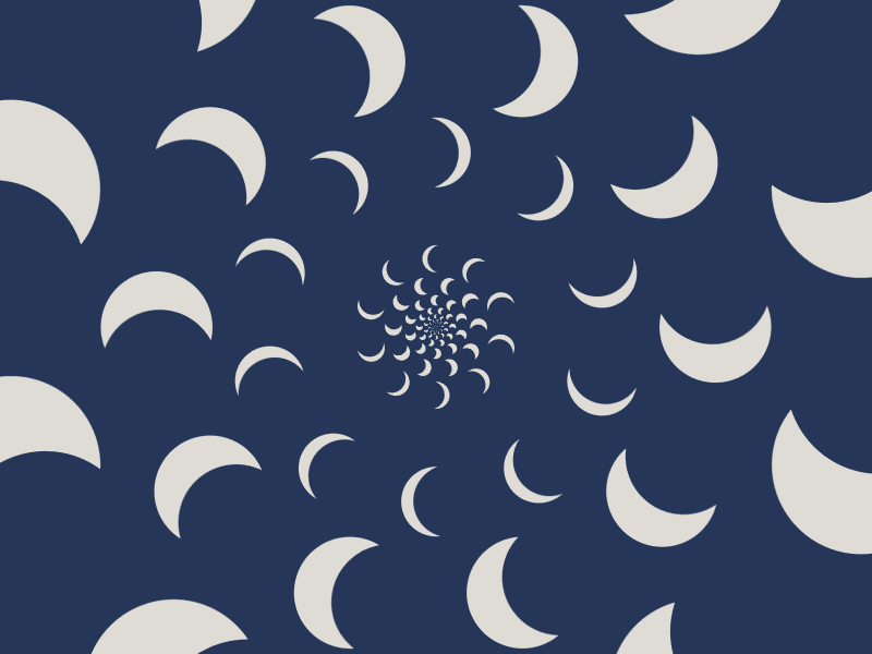 Eclipses geometry gif processing