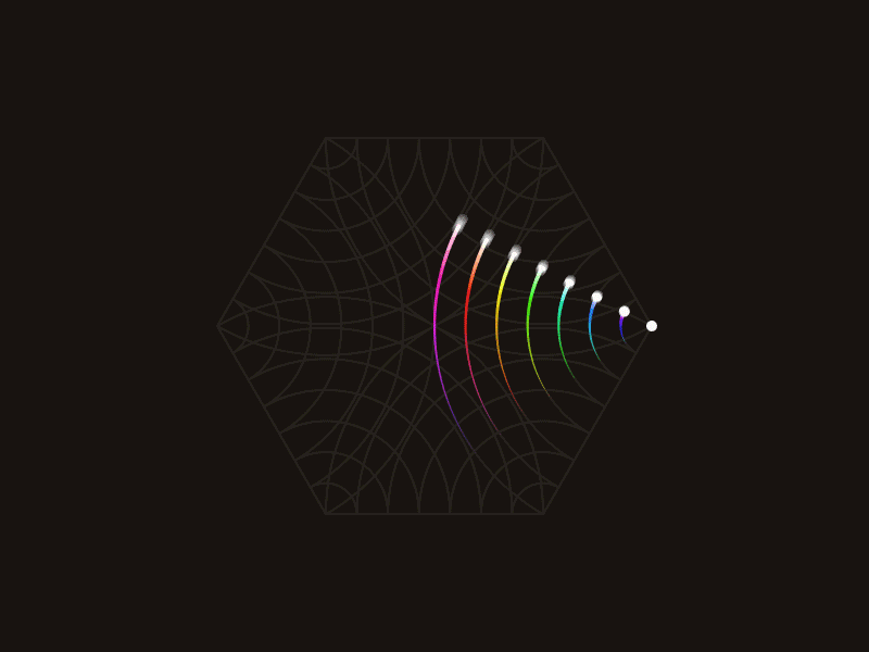 Hex Sweepers geometry gif motion processing