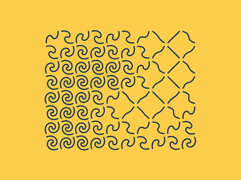 Swirls design geometry gif motion processing
