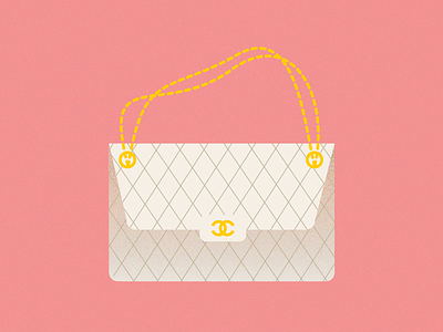 Chanel chanel fashion handbag illustration purse vector