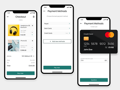 Credit Card Checkout - Daily UI #002